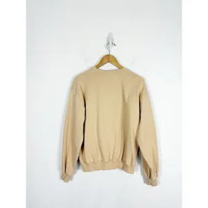 Urban Outfitters Crater Lake Overdyed Crew Neck Sweatshirt Small Yellow Oregon thumbnail 14