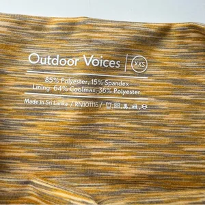 Outdoor Voices NWT‎ FreeForm 7" Bike Shorts Comfy Buttery Soft Shorts thumbnail 6