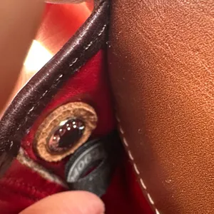 DOONEY & BOURKE Brown and Khaki Signature Canvas Wristlet thumbnail 7