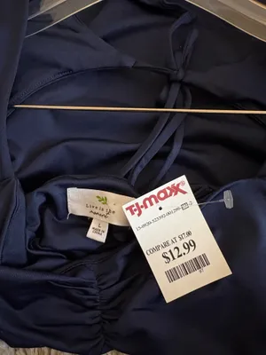 TJ Maxx Navy bodysuit thumbnail 3