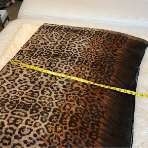 Cejon Animal Print Hombre Infinity Scarf Neutral Color Palette Cheetah Leopard thumbnail 4