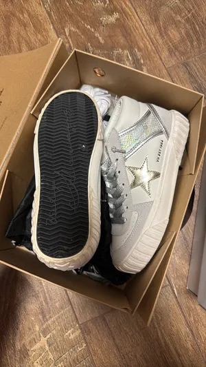 Vintage Havana Metallic High Top Sneakers thumbnail 3
