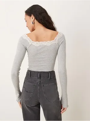 Free People Oh My Darling Long Sleeve thumbnail 2