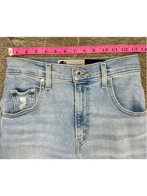 Levi’s SilverTab Mom Jeans Women’s W26 L27 Light Wash Distressed‎ High Rise thumbnail 15