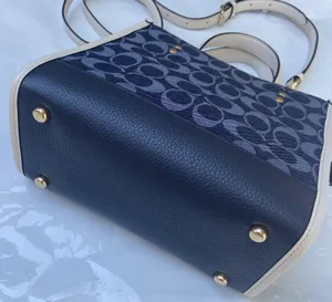 Coach Dempsey Tote 22 In Signature Jacquard With Coach Patch C5638 thumbnail 4