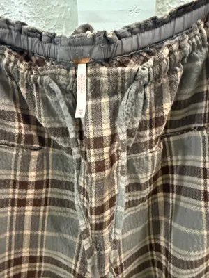 Free People Hudson Canyon Plaid Pants thumbnail 2