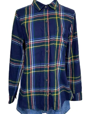 Old Navy Classic‎ Plaid Button Down Shirt Size M Long Sleeve thumbnail 1