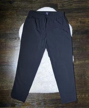 Madewell Black Track Trouser Pants thumbnail 2