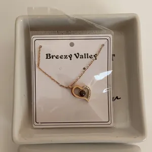 Breezy Valley To My Wife Ceramic Box & I Love You Heart Necklace In Gift Box NWT thumbnail 13