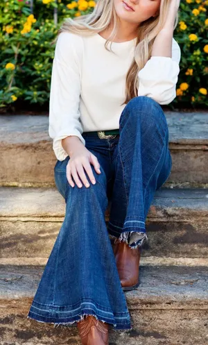 Free People jeans thumbnail 2