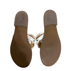 Jack Rogers Georgica‎ white sandals size 9 thumbnail 6