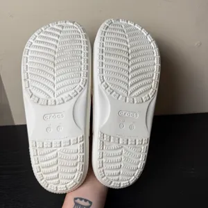 Crocs Classic Tie Dye Sandals White Multi Color Double Strap Slides Womens 11 thumbnail 4
