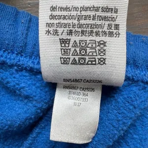 PINK Victoria’s Secret blue lace up joggers sweatpants Y2K Xs loungewear thumbnail 7