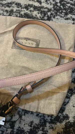 Gucci GG Mousse Top Patent Leather Belt size 85 thumbnail 3