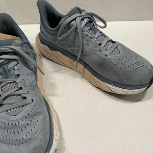 Hoka One‎ One Arahi 5 Running Shoes Womens Size 9.5 Blue Mesh Stability Sneakers thumbnail 10