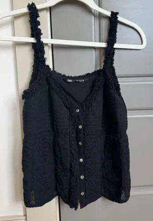 Zara Black Top thumbnail 1