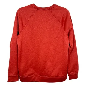 Burton Lost At Last Graphic Crewneck Sweatshirt Red Heather‎ Women's Medium Ski thumbnail 2