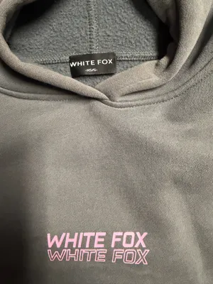 White Fox Boutique Hoodie Oversized thumbnail 3