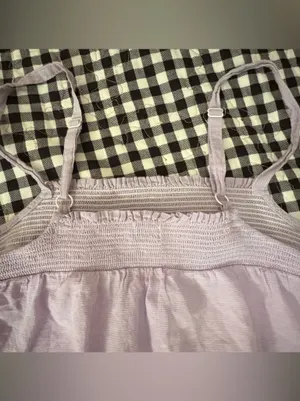Rachel Ashwell Light Lavender Lace-Trim Camisole Tank Top thumbnail 5