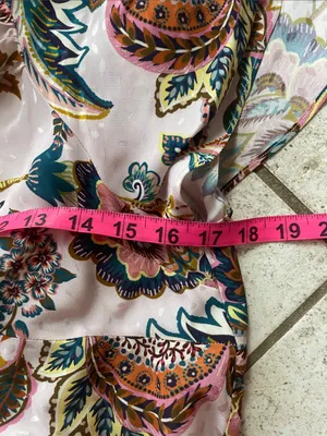 Kachel x Anthropologie Flutter-Sleeve Slip Dress Pink thumbnail 14