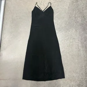 NWT MADEWELL The‎ Layton Midi Slip Dress Black size 00 thumbnail 3