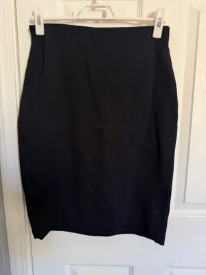 Navy Pencil Skirt thumbnail 1