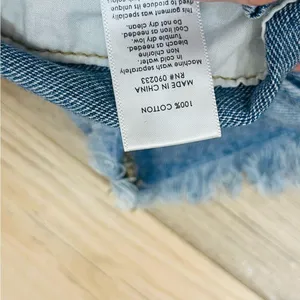 PacSun Distressed Denim Overall Shorts size Small thumbnail 5