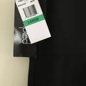 Tempted Apparel Mini Black Sheath Dress Size L thumbnail 3