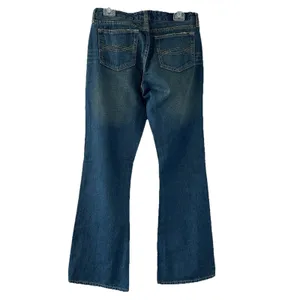 VTG Abercrombie &‎ Fitch Y2K 100% Cotton Bootcut Jeans Women’s 6R Grunge 2000s thumbnail 2