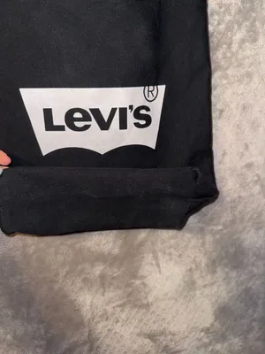 Levi's Batwing Logo Canvas Tote Bag in Black thumbnail 7