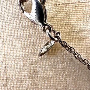 Avon triple teardrop vintage pendant necklace thumbnail 7