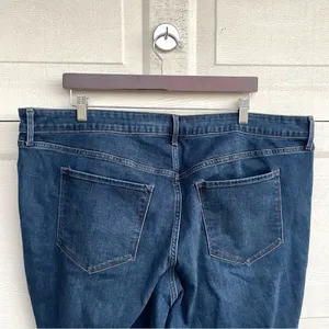 Old Navy Womens Jeans Blue Mid Rise Pop Icon Skinny Stretch Plus 24 thumbnail 5
