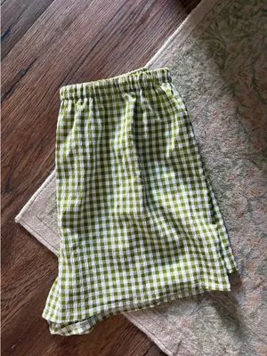 Shein Gingham Shorts thumbnail 3