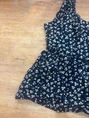 Hollister Floral Tank Top Blue thumbnail 2