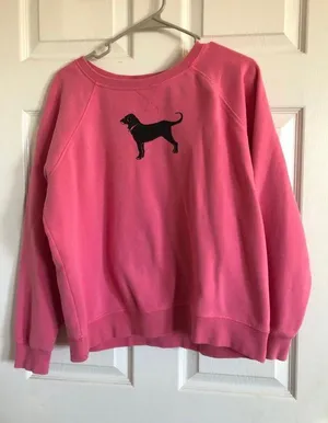 Pink Black Dog Jacket thumbnail 1