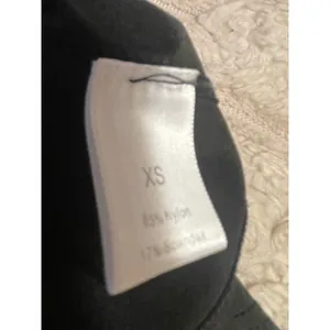 Black Athletic Exercise Dress with Built-in Romper Liner and Pockets Sleeveless‎ thumbnail 10