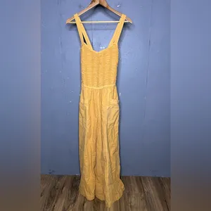 Free People Forever Always Cotton Wide Leg Jumpsuit (medium) thumbnail 3