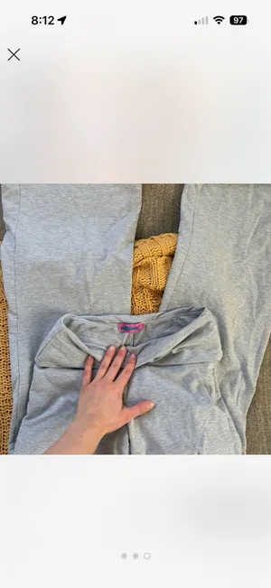 Edikted Fold Over Pants thumbnail 3