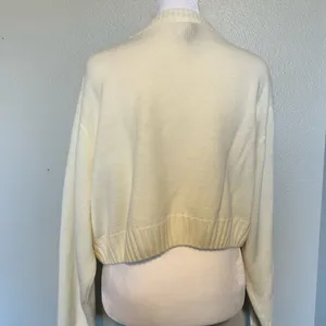 H&M Cream Women's Cardigan Casual Classic size XL thumbnail 2