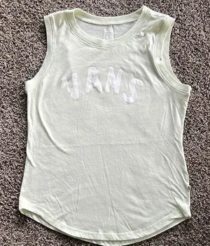 Vans Light‎ Green Sleeveless Top thumbnail 1