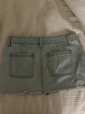 Edikted Denim Mini Skirt thumbnail 2