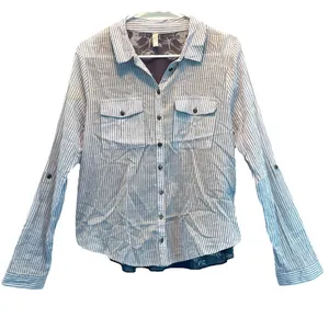 Free People Party in the Back Button Blouse Shirt size Small thumbnail 2