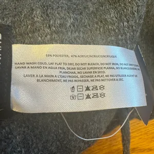 NWT Grey Lucky Brand fringed‎ scarf thumbnail 5