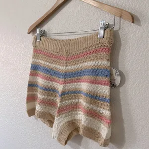 JOLIE & JOY By FCT Striped Knit Shorts thumbnail 4