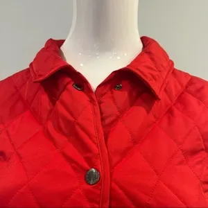 Steve & Barry’s Quilted Jacket in Red thumbnail 2