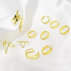 Gold Stacking Ring Set thumbnail 4