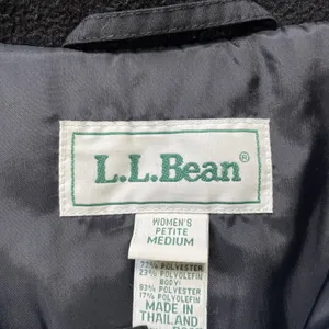 Vintage L.L.Bean Jacket Women's M Gorpcore 1990s Full Zip Hooded Purple Outdoor thumbnail 6