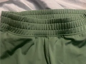 Active USA Pink Elastic-Waist Green joggers thumbnail 3