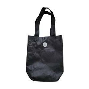 Lululemon Tuxedo Black And White Large Shopping Bag 2013 Limited Edition 8x10 thumbnail 2