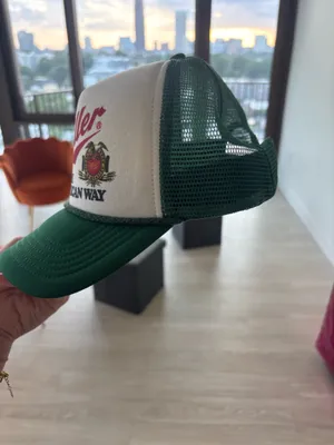 trucker hat Green thumbnail 2